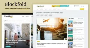 Blockfold - Blog, Portfolio and Magazine WordPress Theme