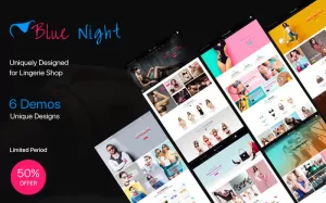 Blue Night - Multi Purpose Shopify Theme - TemplateMonster