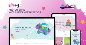 Bobby - Kids Toys Store WooCommerce WordPress Theme
