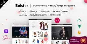 Bolster - Vue Nuxt eCommerce Template