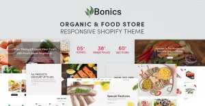 Bonics - Organic & Food Store Shopify Theme