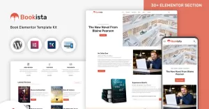 Bookista - Writer & Publishing Company WordPress Theme