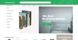 Booksment - Online Bookstore Design PrestaShop Theme