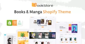 BookStore: Explore Books, Manga & Comics  Shopify Theme