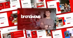 Brandwave Marketing Multipurpose PowerPoint Presentation Template