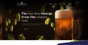 Brewery Club Premium Moto CMS 3 Template - TemplateMonster