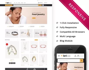 Bridal - The Jewellery Store Responsive OpenCart Template