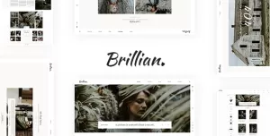 BRILLIAN - Photography, Personal, Blog HTML Template