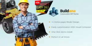 Buildana  Construction & Building WordPress Theme