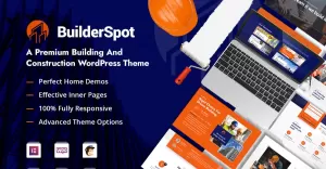 BuilderSpot - Building and Construction WordPress Theme