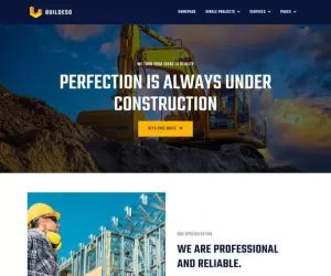 Buildeso - Construction & Building Elementor Template Kit