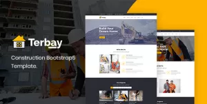 Building Company HTML Template with Responsive - Terbay