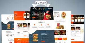 Burger –Unbounce Landing page