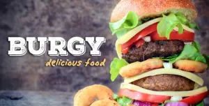 BURGY - Fast Food, Burgers, Pizzas, Salads WordPress