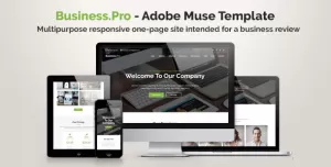 Business.Pro  Adobe Muse Template