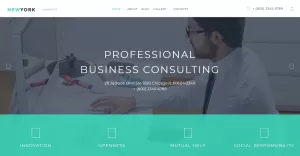 Business & Services Responsive WordPress Theme
