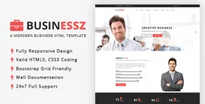 Businessz - Business, Corporate, Agencies HTML Template