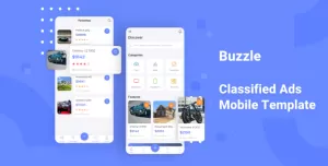 Buzzle - Classifed Ads Mobile Template