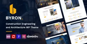 Byron  Construction and Engineering WordPress Theme