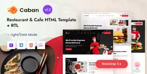 Caban - Restaurant & Cafe Bootstrap 5 Template