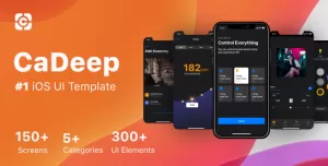 CaDeep - iOS Design Template