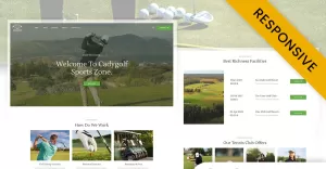 Cadygolf - Golf Course & Sports Club Elementor WordPress Theme