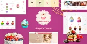 Cake Shop - Bakery Shopify Theme