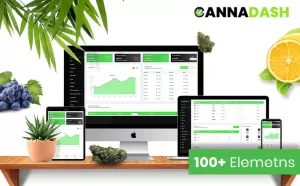 Cannadash  Cannabis & Weed Vendor CRM Dashboard Management system HTML5 Admin Template