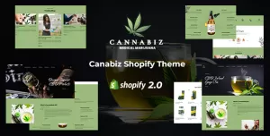 Cannbiz - Medical Marijuana Shopify Theme