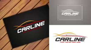 Car - Line Logo - Logos & Graphics