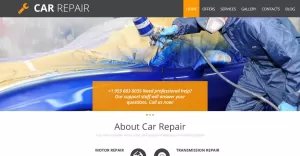 Car Repair Moto CMS 3 Template