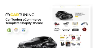 Car Tuning eCommerce Template Shopify Theme - TemplateMonster