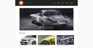 Cars Magazine WordPress Theme