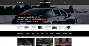 Cars News Joomla Template