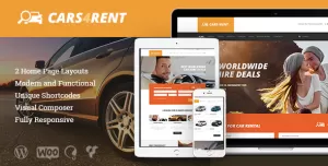 Cars4Rent  Auto Rental & Taxi Service WordPress Theme + RTL