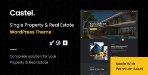 Castel – Single Property & Real Estate WordPress Theme