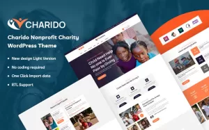 Charido - Nonprofit Charity WordPress Theme - TemplateMonster