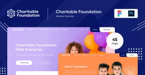 Charitable Foundation - UI Design Template - TemplateMonster