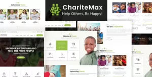 ChariteMax - Charity NonProfit HTML Template