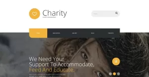 Charity - Child Charity Free Modern Joomla Template