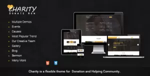 Charity Donation  Nonprofit / Fundraising HTML Template