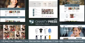 Charity Press HTML Template