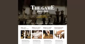 Chess Responsive Joomla Template