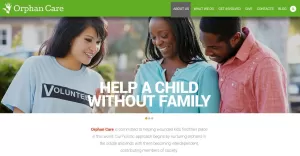 Child Charity Responsive Website Template - TemplateMonster