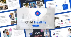 Child - Healthy Medical Multipurpose PowerPoint Template