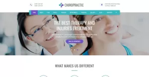 Chiropractic - Alternative Medicine Website Template