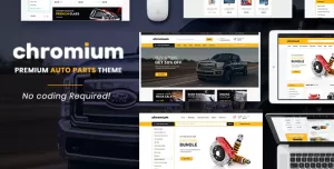 Chromium - The Auto Parts, Equipments and Accessories Opencart Theme with Mobile Layouts
