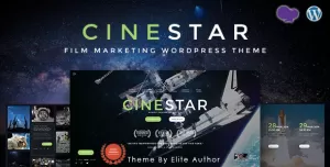CINESTAR  Film Marketing Responsive WordPress Theme