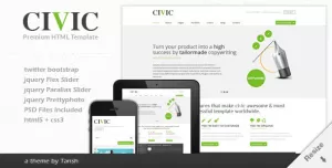 Civic Responsive Business Template