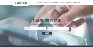Classic Event Muse Template With Gumroad